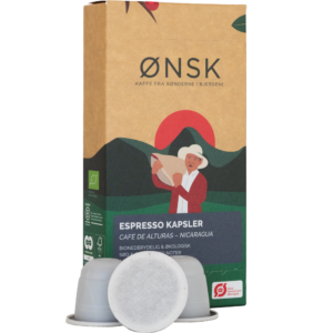 Alturas espresso coffee capsules - biodegradable coffee capsules and organic coffee capsules - coffee capsules for nespresso - ØNSK coffee capsules